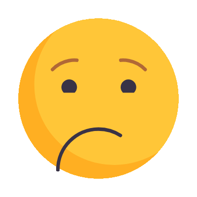 슬픈 표정 이모지